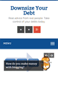 Mobile Screenshot of downsizeyourdebt.com